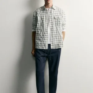 ZARA-06786325 - سرمه‌ای - ZARA-06786325-401 - 1