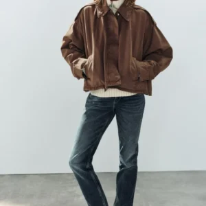 ZARA-08197271 - قهوه‌ای - ZARA-08197271-700 - 1