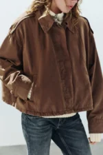 ZARA-08197271 - قهوه‌ای - ZARA-08197271-700 - 3